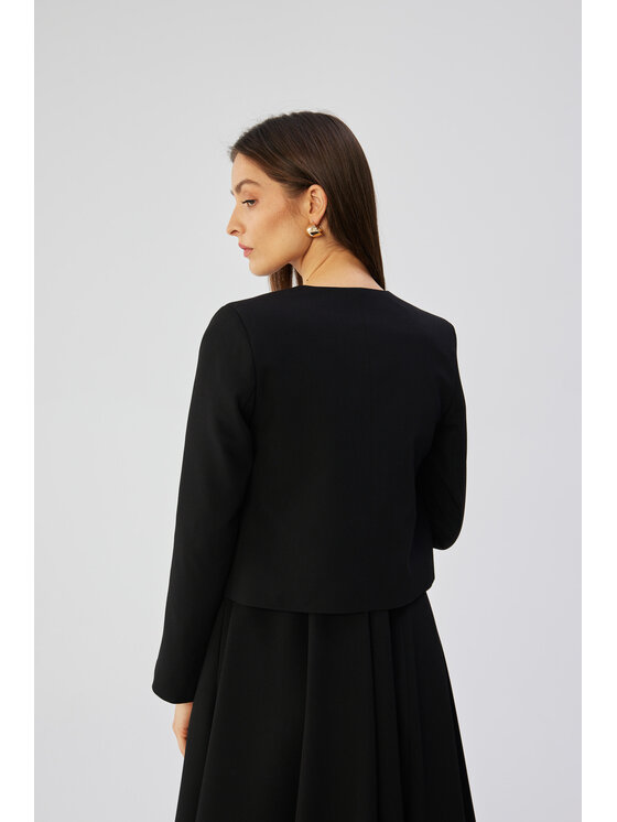 Stylove Stylove Marynarka S368 Czarny Comfortable Fit