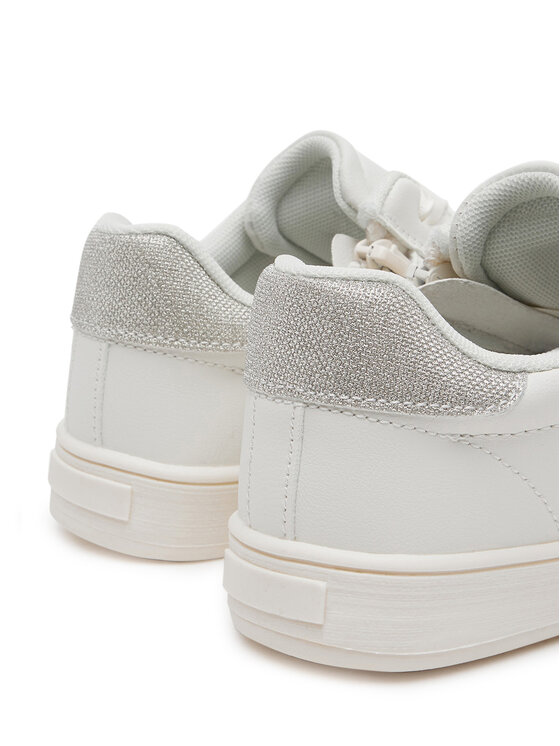 Tommy Hilfiger Tommy Hilfiger Sneakersy Low Cut Velcro Sneaker T1A9-33728-1439 S Biały