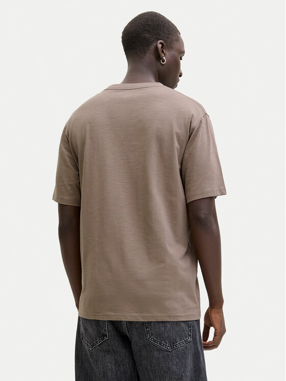 Jack & Jones Jack & Jones Tričko Dover 12288897 Béžová Relaxed Fit