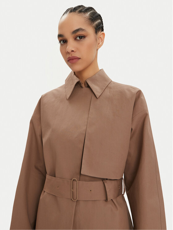 Calvin Klein Calvin Klein Trencz K20K206318 Beżowy Relaxed Fit
