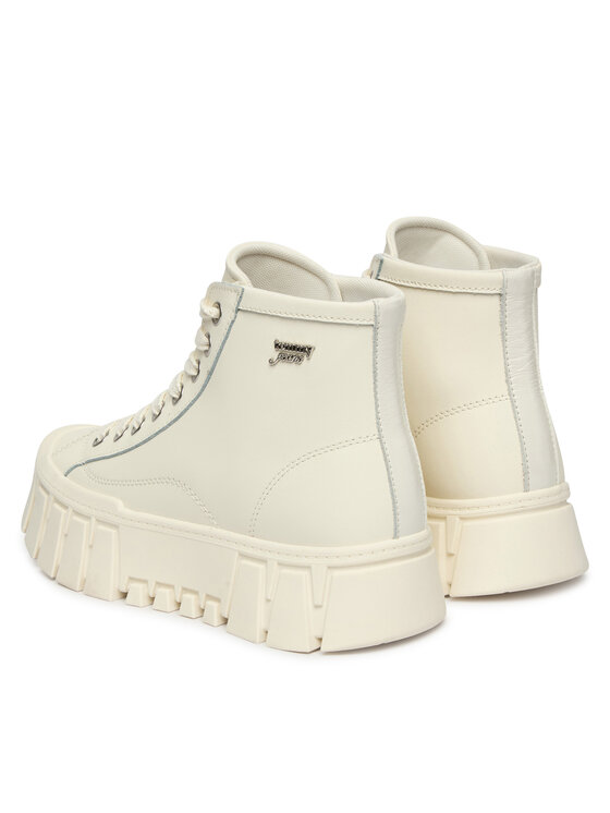 Tommy Jeans Tommy Jeans Sneakers Tjw Platform Sneaker Leather Mc EN0EN03133 Crem