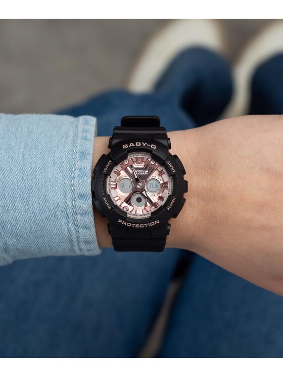 Baby-G Baby-G Zegarek Casio-BA-130-1A4ER Czarny