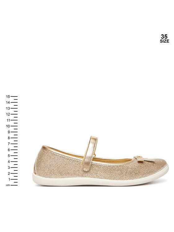 Naturino Naturino Baleriinad Claries 2 4000713-18-0Q06 D Kuldne