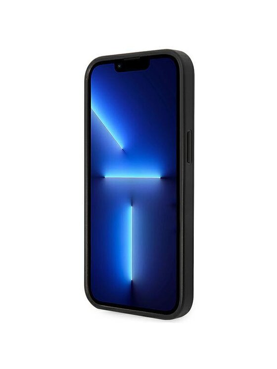 KARL LAGERFELD KARL LAGERFELD Etui na telefon Saffiano Patch Srebrny