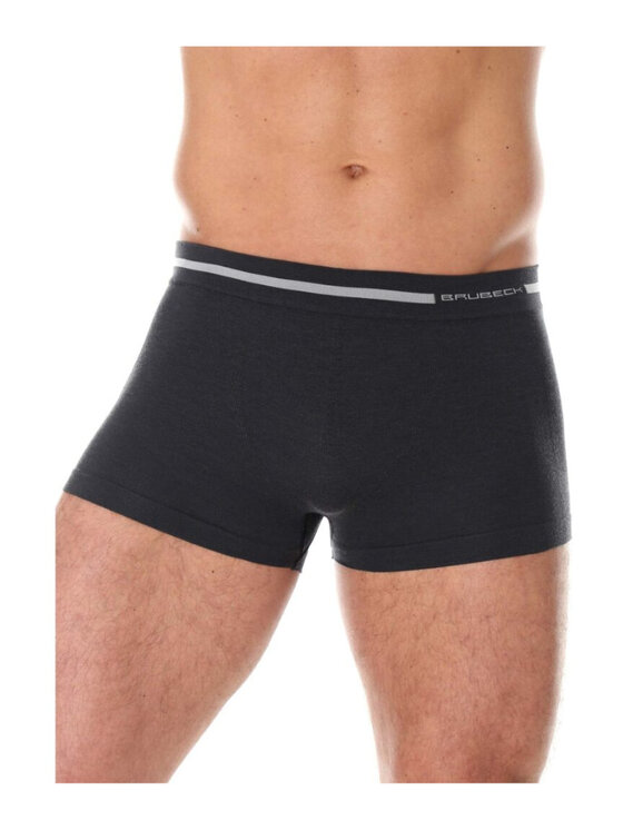 Brubeck Brubeck Bokserki BX10430 Comfort Wool Szary
