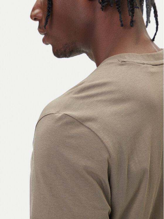 HUGO HUGO Тишърт Dero222 50466158 Бежов Regular Fit