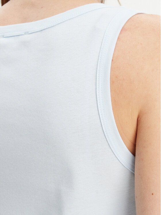 United Colors Of Benetton United Colors Of Benetton Top 3GA2DH010 Světle modrá Slim Fit