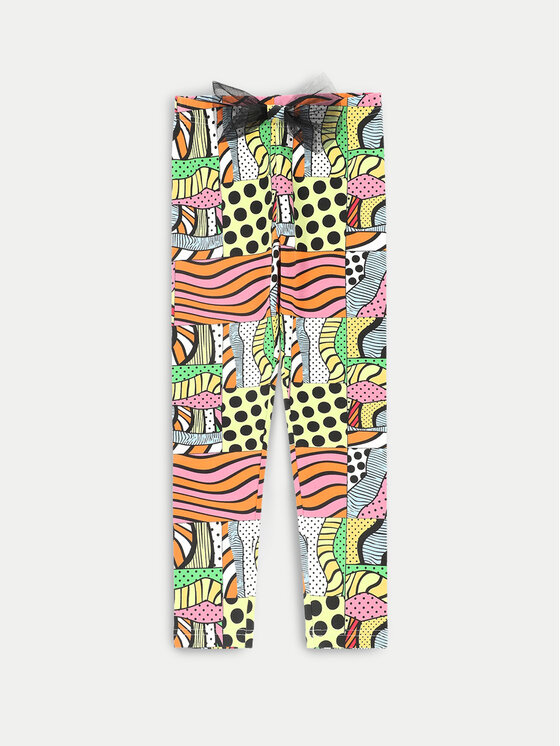 Dziewczęce Legginsy Coccodrillo, Rozmiar 110, Kolorowe, ZC4122101CGK