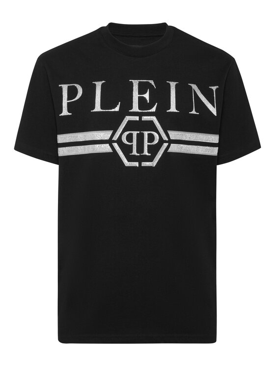 PHILIPP PLEIN PHILIPP PLEIN T-Shirt 27091 Czarny Regular Fit