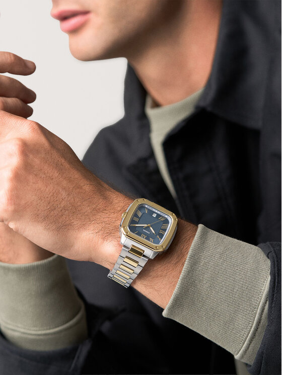 Fossil Fossil Часовник Crosby FS6161 Златист