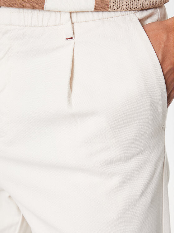 Guess Guess Hlače M3YB28 WFIN3 Bijela Slim Fit