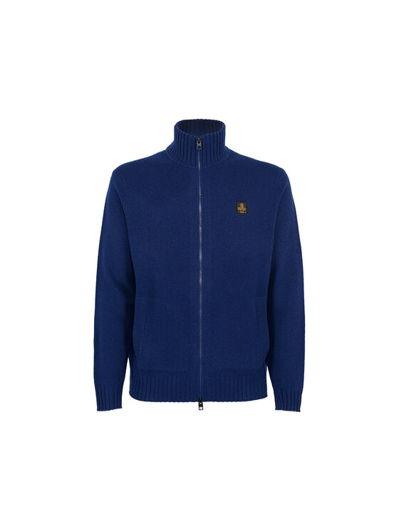 RefrigiWear RefrigiWear Sweter M30800-F03700 Niebieski Regular Fit