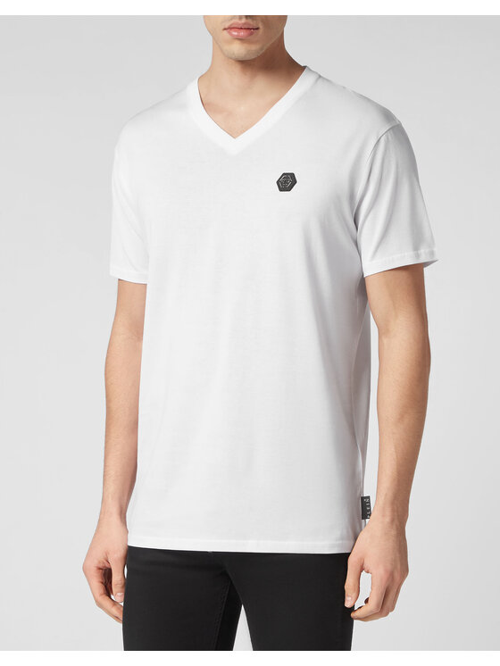 PHILIPP PLEIN PHILIPP PLEIN T-shirt 1781 Bianco Regular Fit