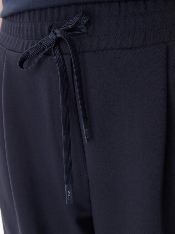 Weekend Max Mara Weekend Max Mara Teplákové nohavice Perdoni 2615781051 Tmavomodrá Wide Leg