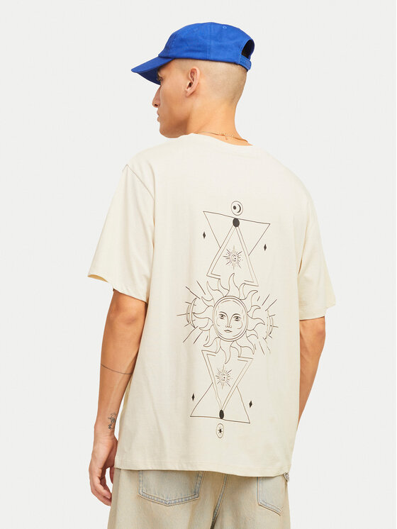 Jack&Jones Jack&Jones T-särk Jackie 12271366 Beež Relaxed Fit