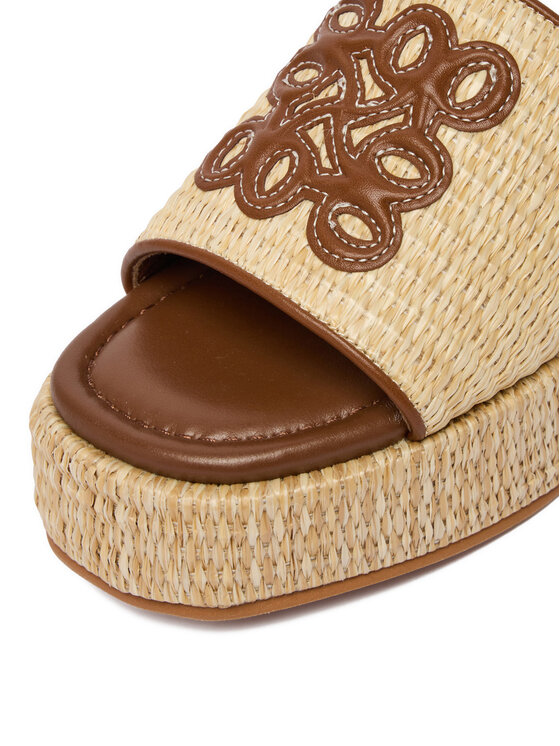 Nine West Nine West Шльопанці EO-259-8201 Бежевий