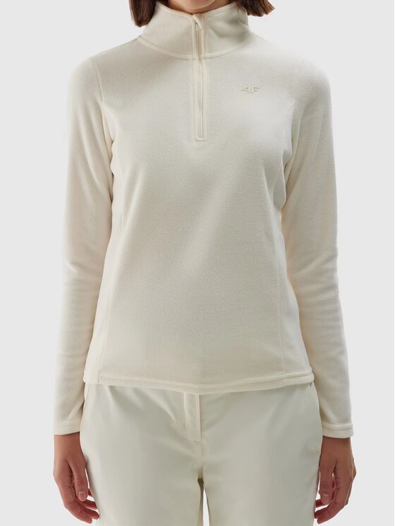 4F 4F Intimo termico pezzo sopra 4FWAW24UFLEF048-12S Bianco Slim Fit