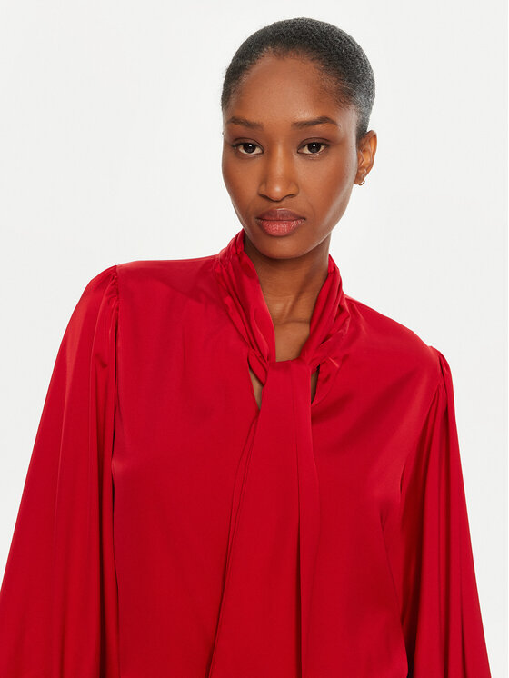 Rinascimento Rinascimento Bluza CFC0121009003 Rdeča Regular Fit
