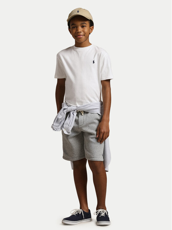 Polo Ralph Lauren Polo Ralph Lauren Majica Ss Cn 323832904035 Bela Regular Fit