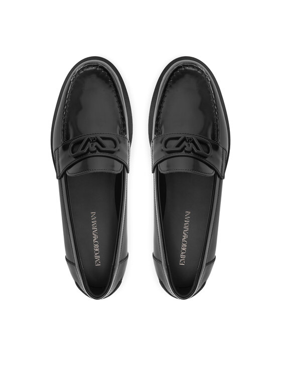 Emporio Armani Emporio Armani Mokasíny X3A109 XF818 00002 Čierna