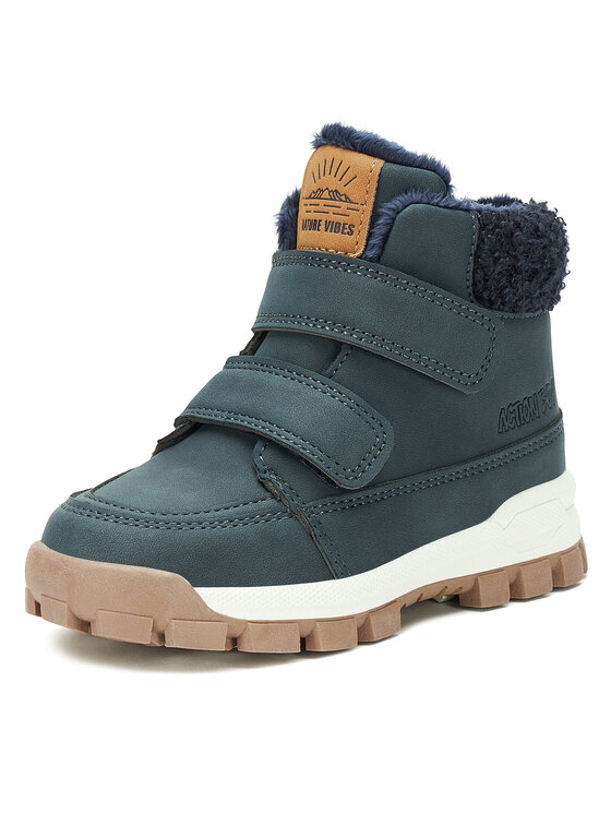 Action Boy Action Boy Bakancs AVO-TM9090-003(III)CH Sötétkék