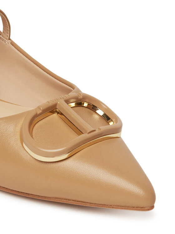 TWINSET TWINSET Ballerinas 251TCP064 Braun