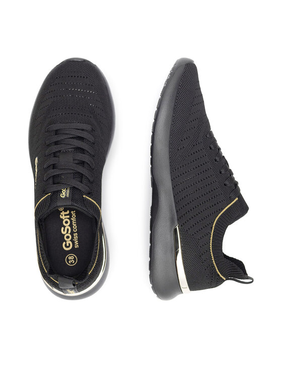 Go Soft Go Soft Sneakersy WP-12A Čierna