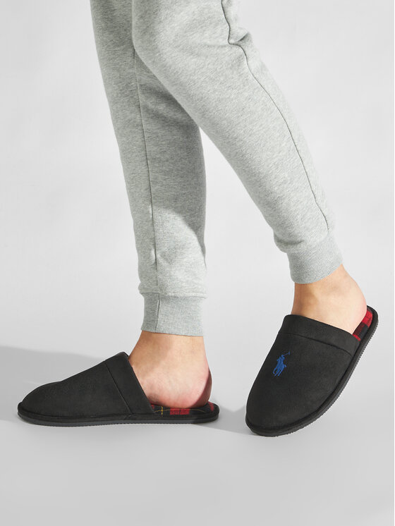 Polo Ralph Lauren Polo Ralph Lauren Kapcie Klarence RF103823 Czarny