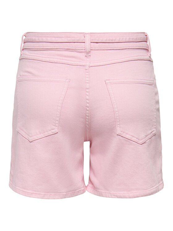 ONLY ONLY Дънкови шорти Gianna 15370663 Розов Regular Fit