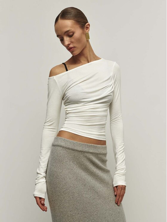 La Mania La Mania Blusa BREEZE Bianco Active Fit