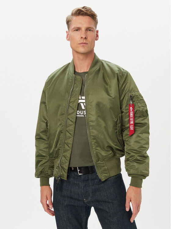 Alpha Industries Alpha Industries Bomber striukė Ma-1 100101 Žalia Regular Fit