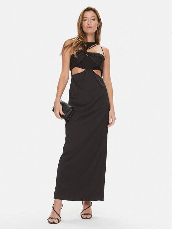 Calvin Klein Calvin Klein Официална рокля K20K206191 Черен Slim Fit