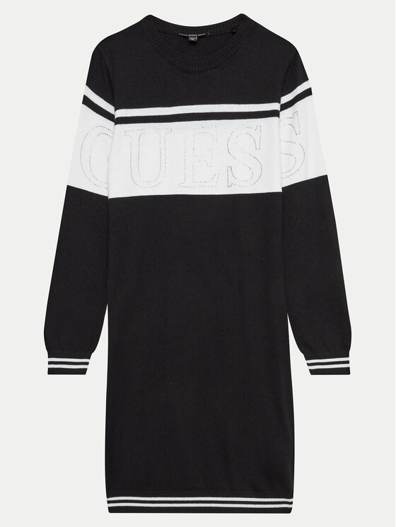 Gyerek Kötött ruha Guess, Méret: 10Y, Fekete, J4YK04 Z3GW0