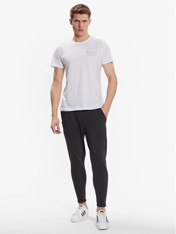 T-shirt MTS-149SHUTTLE Bianco Regular Fit