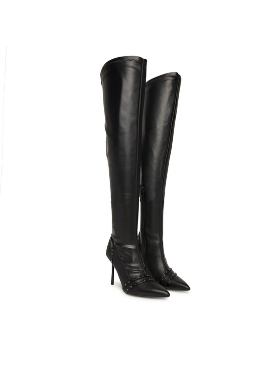 KARL LAGERFELD KARL LAGERFELD Kozačky KL30987 Černá