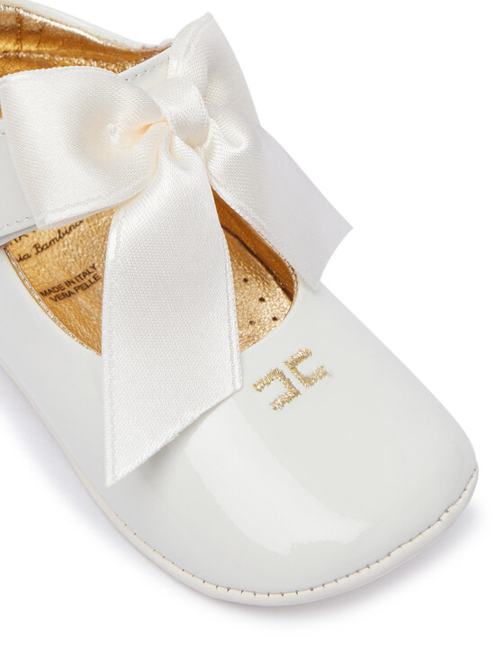 Elisabetta Franchi Elisabetta Franchi Μπαλαρίνες F0A3-E0610-1855 Λευκό