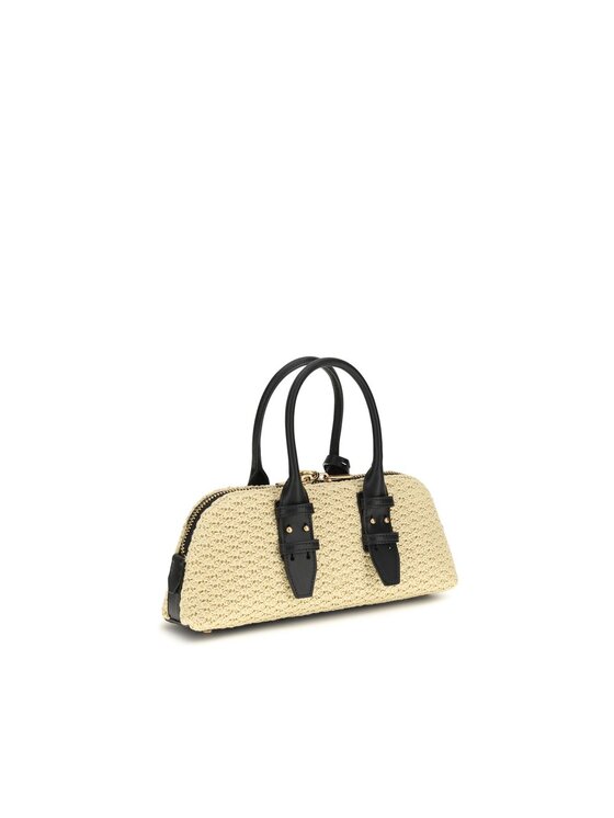 PINKO PINKO Borsetta Beige Raffia Shoulder Beige