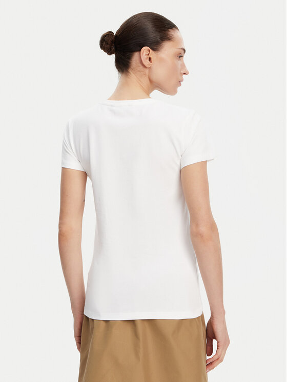 Barbour Barbour T-shirt Rowen LTS0668WH11 Bianco Regular Fit