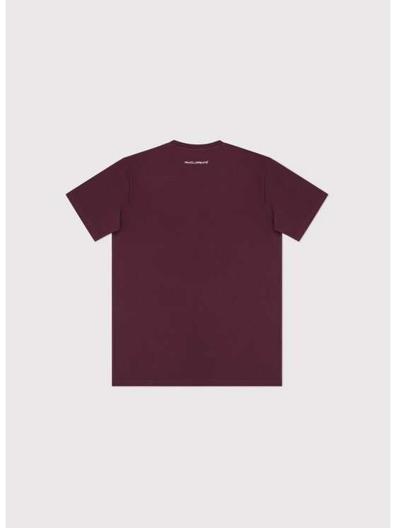 Pako Lorente Pako Lorente T-Shirt P25SF-TT-003 Bordowy Regular Fit