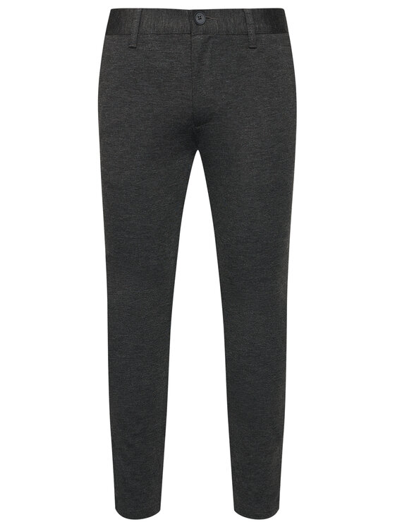 Only & Sons Only & Sons Chino nohavice Mark 22010209 Sivá Slim Fit