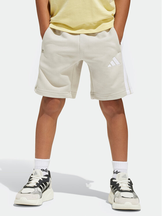 adidas adidas Pantaloncini sportivi Essentials JN8000 Beige Regular Fit