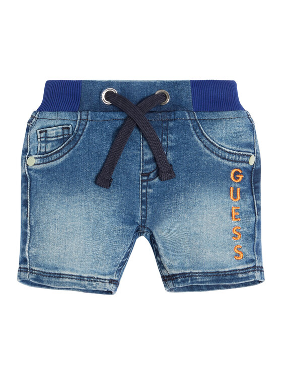 Guess Guess Джинсові шорти N3GD10 D4CA0 Голубий Regular Fit