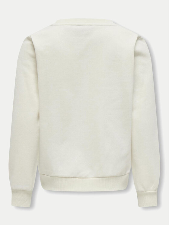 Kids ONLY Kids ONLY Felpa 15331378 Écru Regular Fit