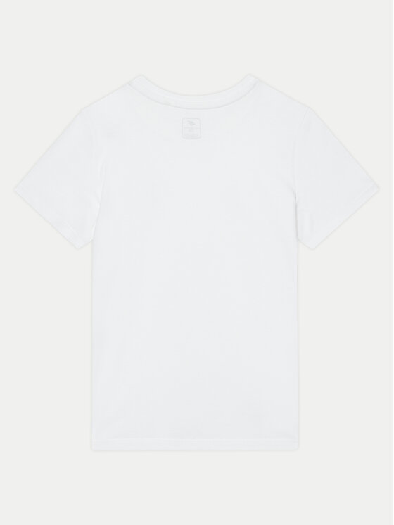 4F 4F T-Shirt 4FJWAW24TTSHM1859 Λευκό Regular Fit