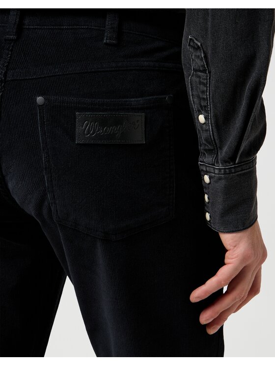 Wrangler Wrangler Jeansy GREENSBORO Czarny Straight Leg