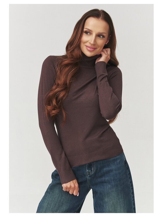 Makadamia Makadamia Golf C11 Brązowy Tailored Fit