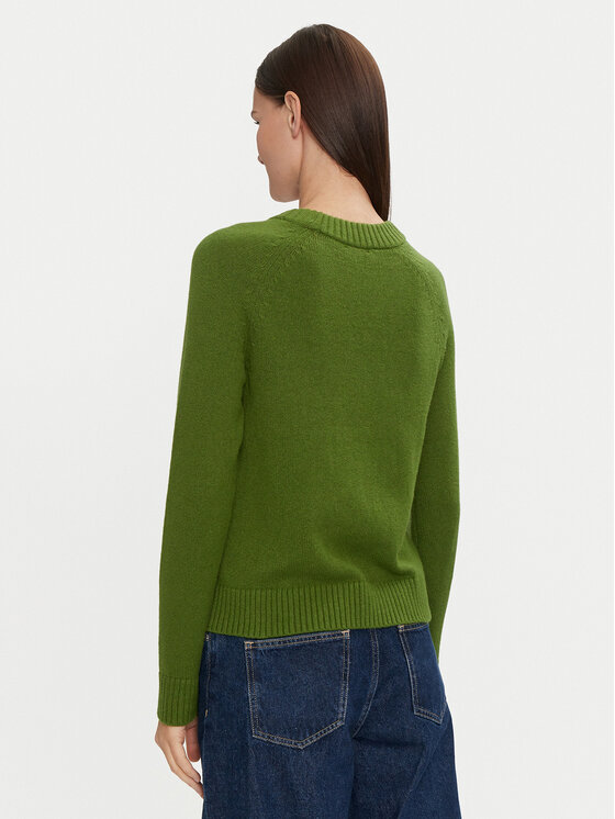 Gap Gap Sweter 483675-09 Zielony Regular Fit