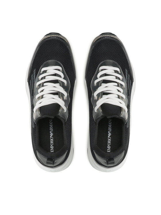 Emporio Armani Emporio Armani Sneakersy X3X156 XN276 A097 Černá