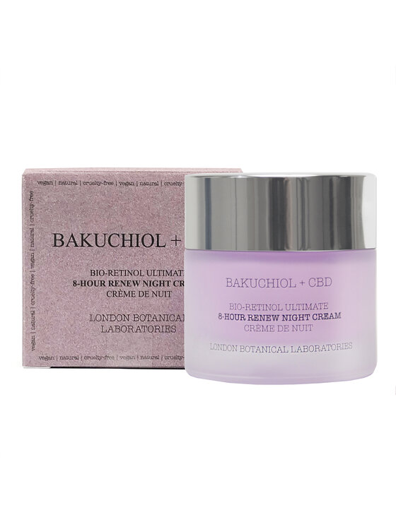 London Botanical Laboratories London Botanical Laboratories Bakuchiol + CBD | Retinol Ultimate 8-godzinny krem Krem na noc
