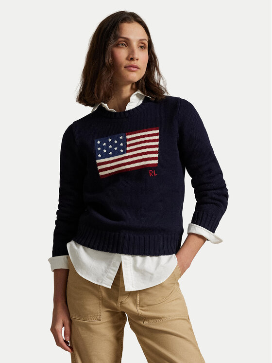 Polo Ralph Lauren Polo Ralph Lauren Svetr 211896939001 Tmavomodrá Regular Fit